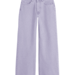 Purple jeans