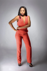 Ribbed Crop Top with Round Neck - Image 2