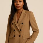 Tommy Hilfiger Women’s Suit – Beige (Size L, Never Worn)